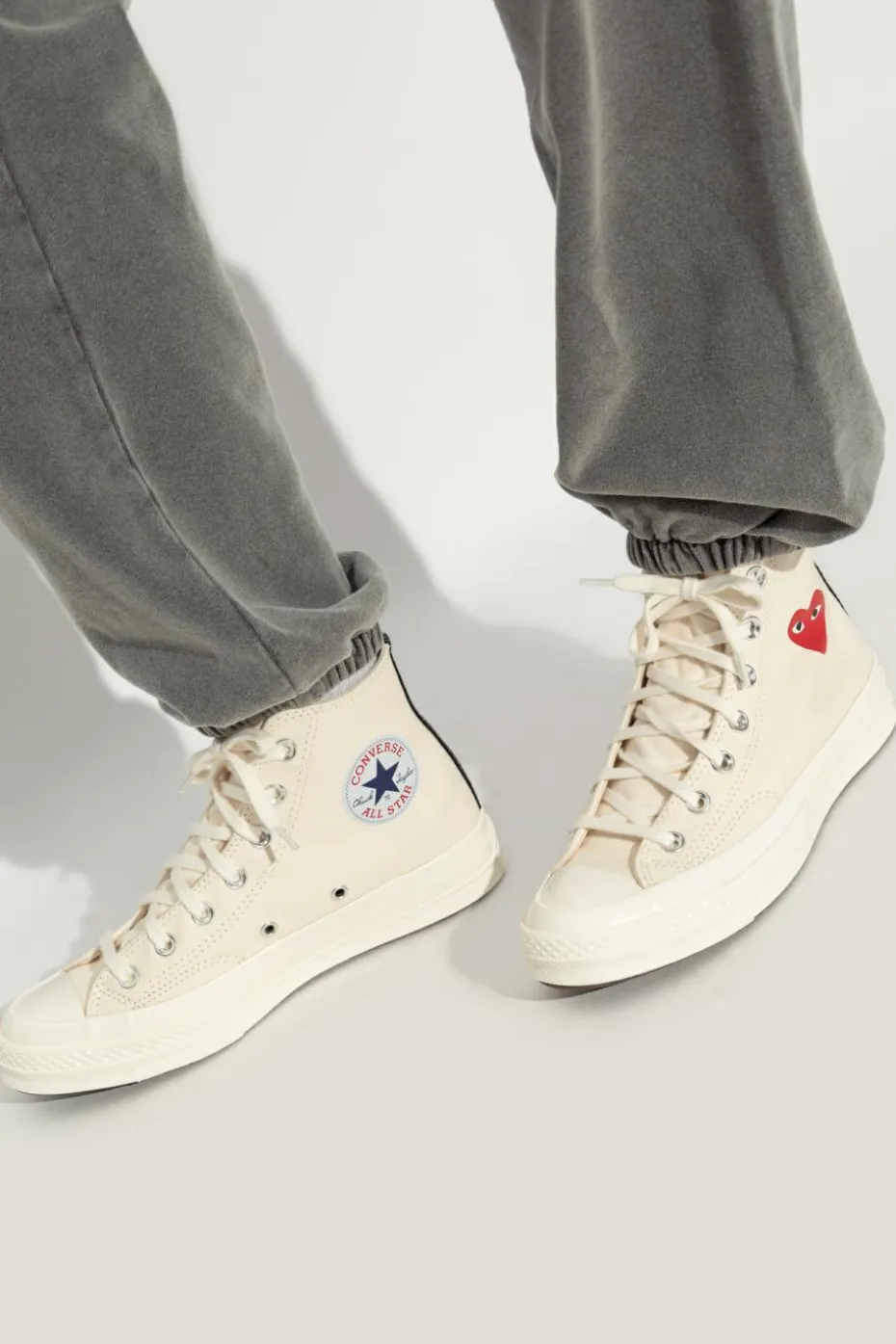 Comme des Garçons Play WHITE Comme des Garçons Play X Converse