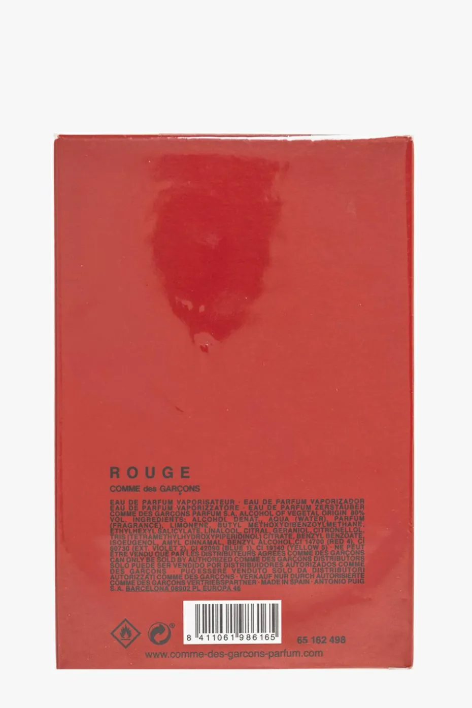 Comme des Garçons RED ‘Rouge’ eau de parfum