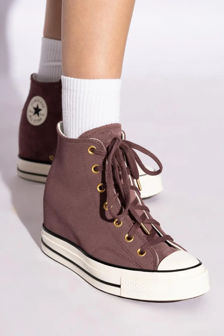 Converse PURPLE Wedge sneakers ‘Chuck 70’