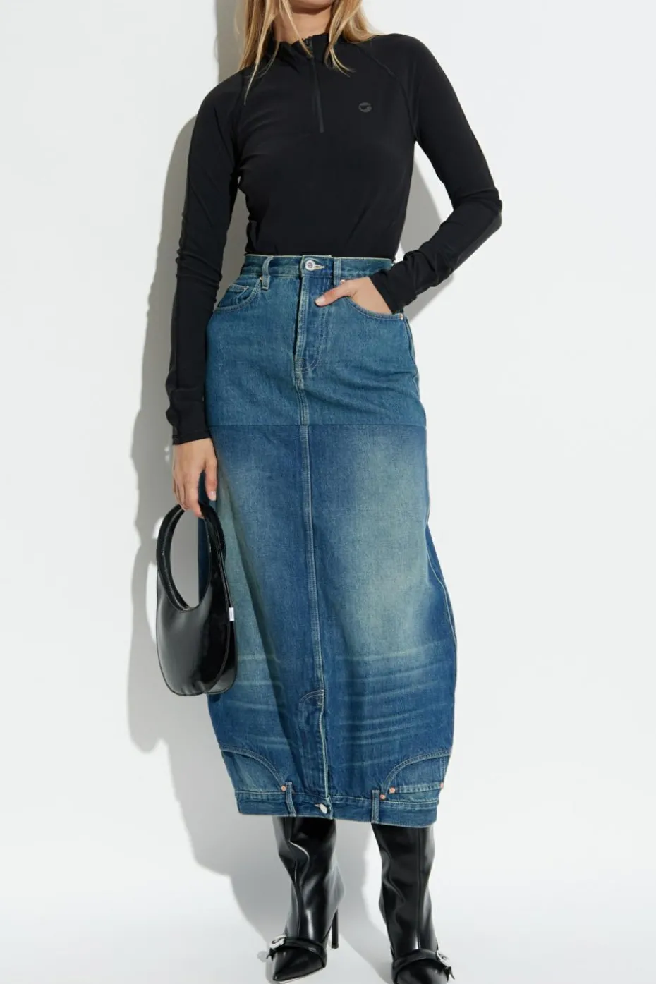 Coperni BLACK Long sleeve bodysuit