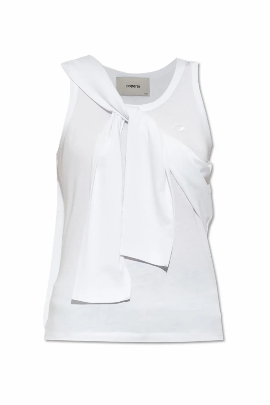 Coperni WHITE Top with tie
