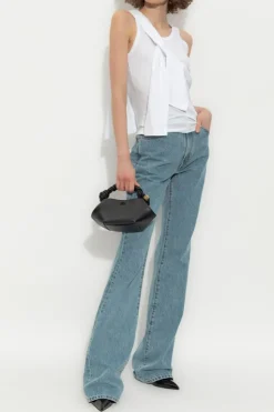 Coperni WHITE Top with tie