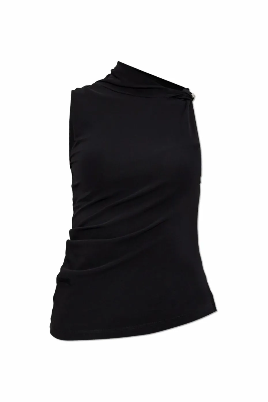 Courrèges BLACK Asymmetric top