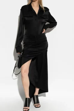 Courrèges BLACK Bodysuit with pockets