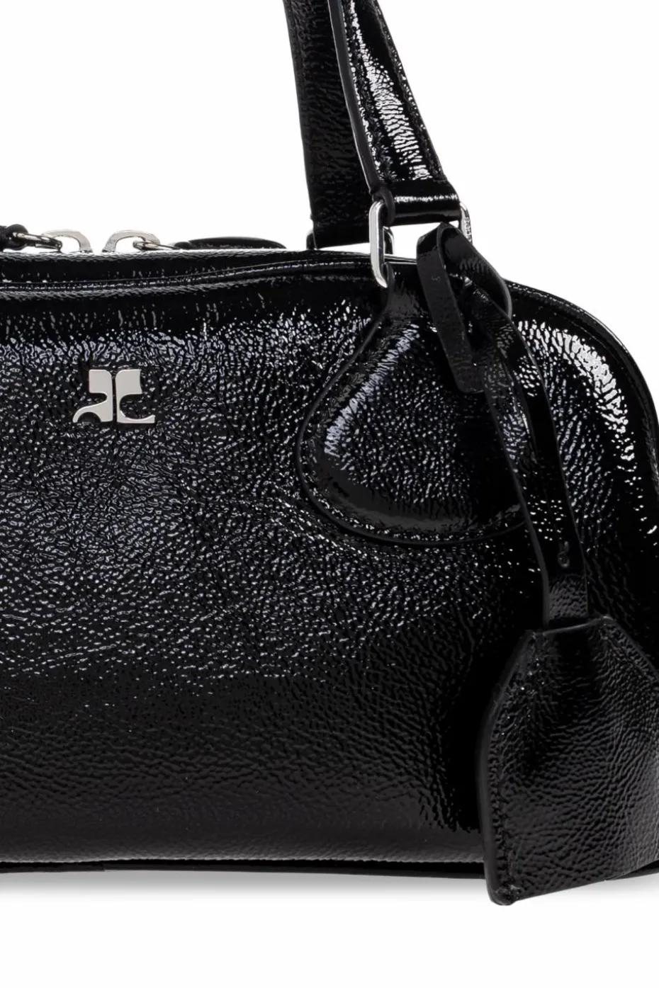 Courrèges BLACK Handbag `Friday`