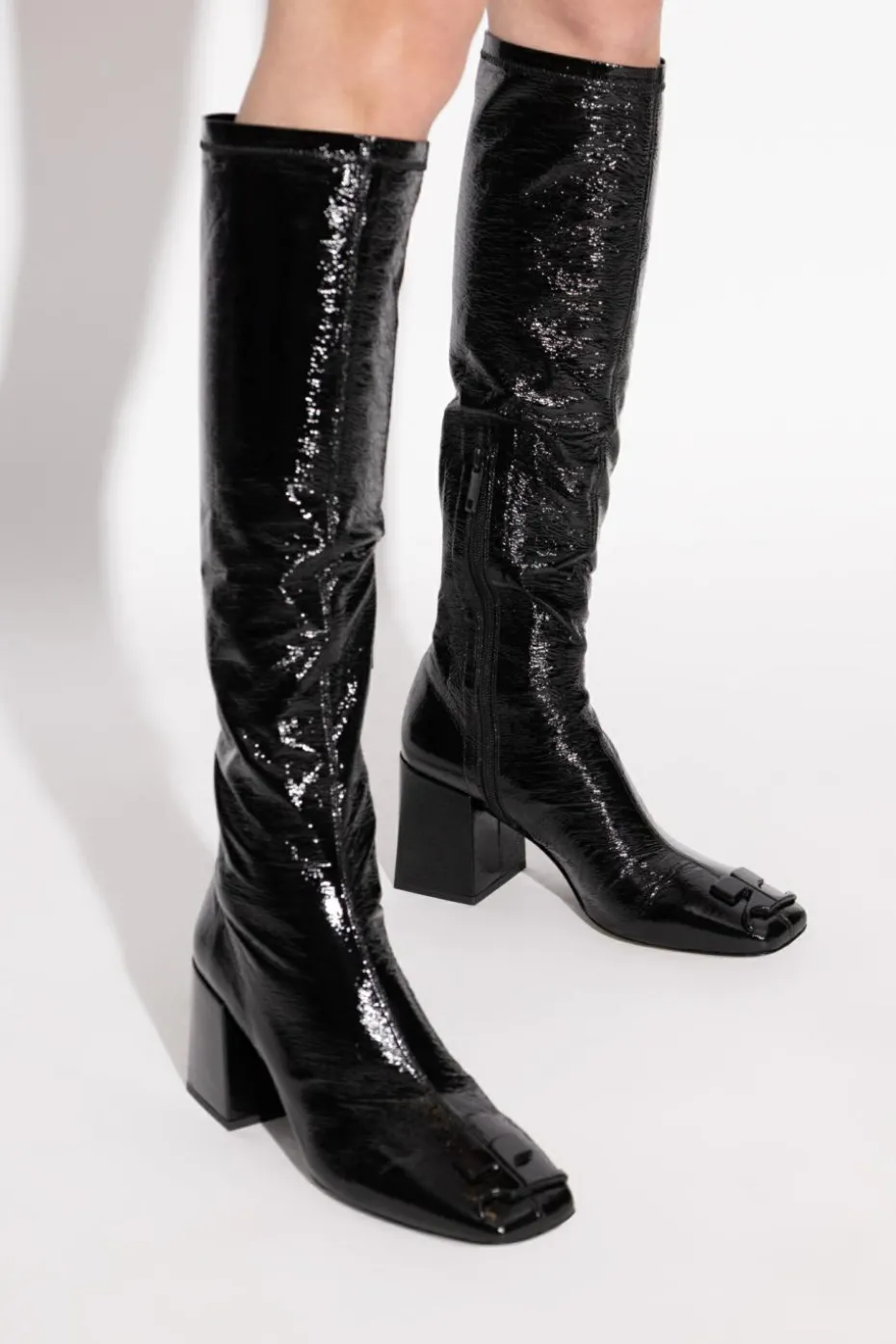Courrèges BLACK Heeled ankle boots `Reedition`
