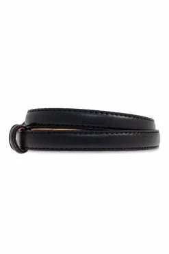 Courrèges BLACK Leather belt
