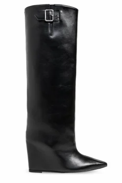 Courrèges BLACK Leather boots