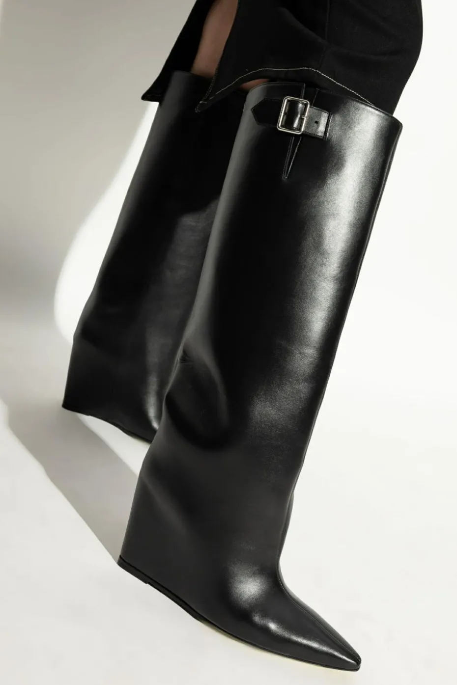 Courrèges BLACK Leather boots