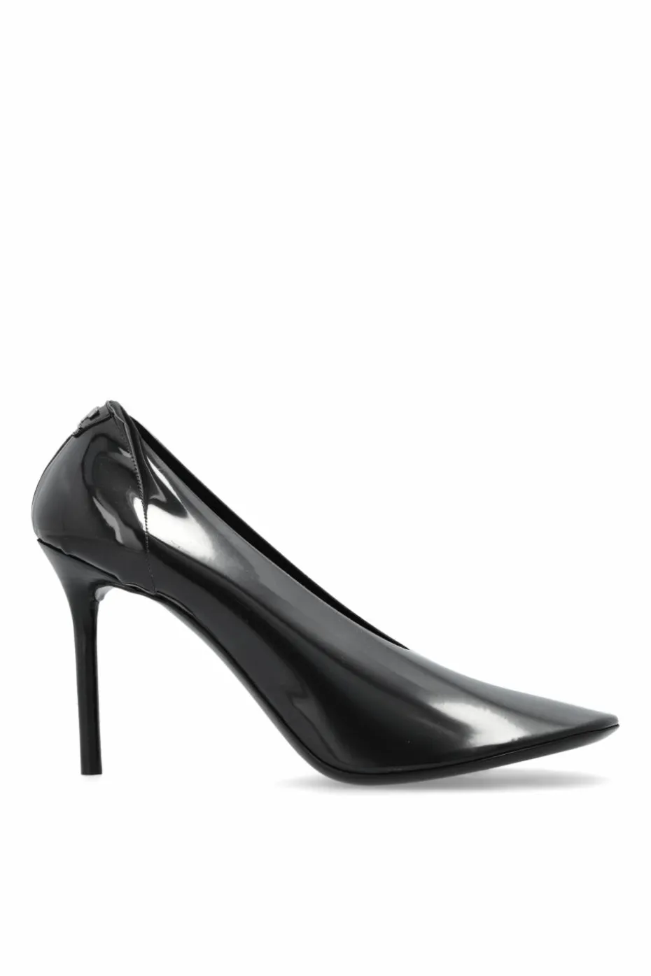 Courrèges BLACK Logo Stilettos