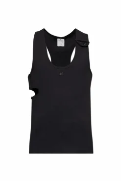 Courrèges BLACK Sleeveless Top