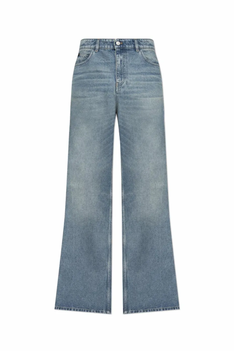 Courrèges BLUE Jeans with logo