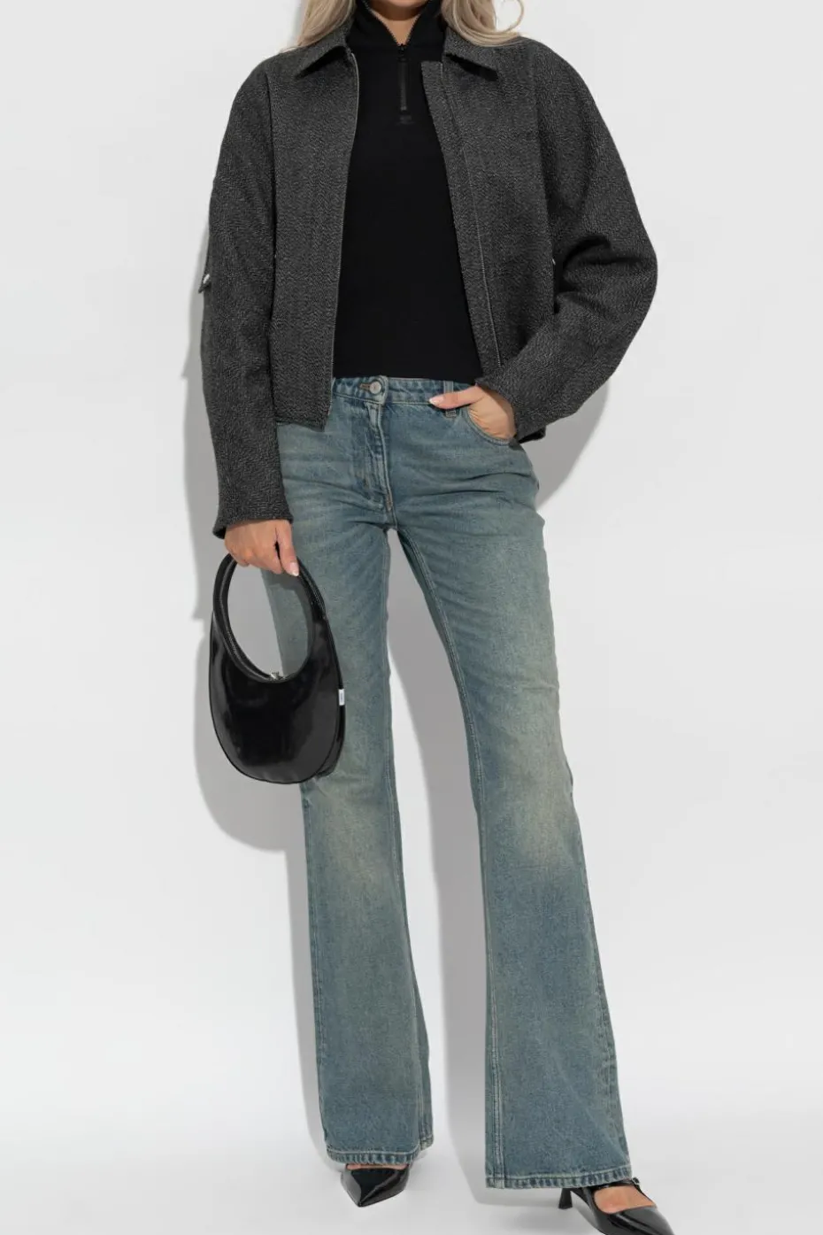 Courrèges BLUE Jeans with pockets