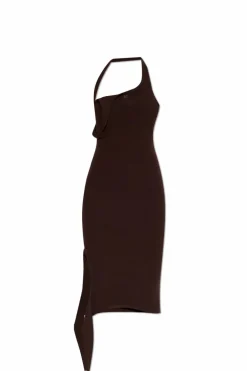 Courrèges BROWN Sleeveless Dress