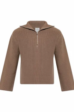 Courrèges BROWN Wool sweater