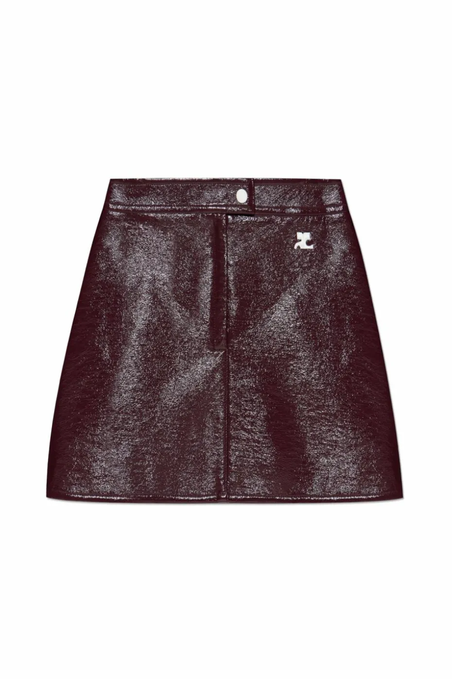 Courrèges BURGUNDY Short skirt