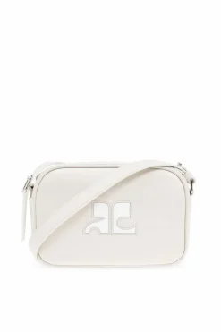 Courrèges GREY Shoulder bag "Reedition"