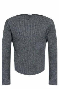 Courrèges GREY Wool sweater