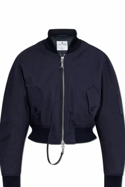 Courrèges NAVY BLUE Bomber jacket