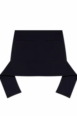 Courrèges NAVY BLUE Skirt with closure