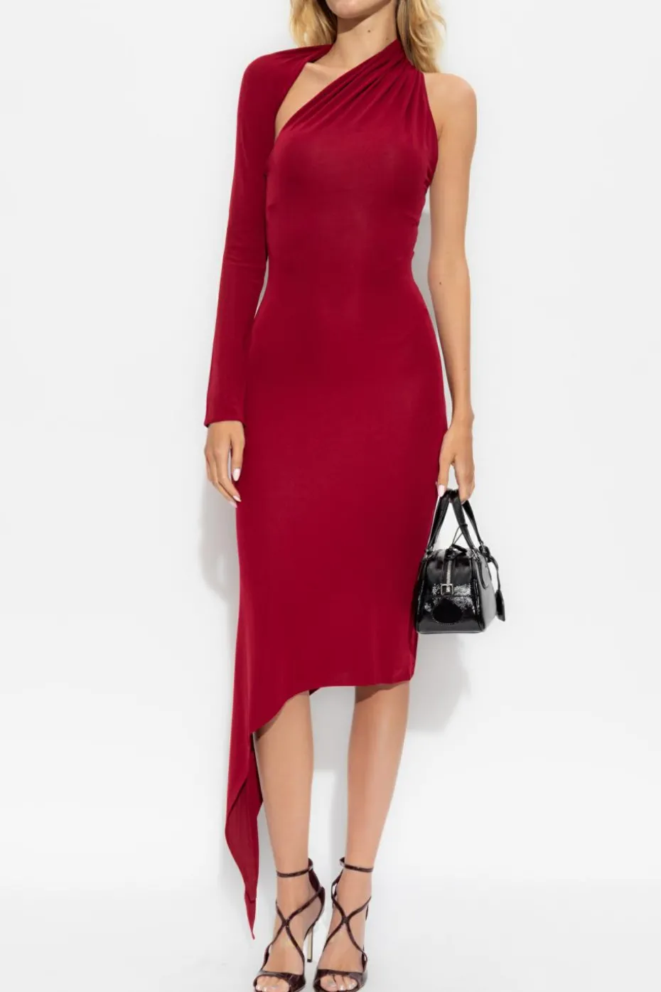 Courrèges RED Asymmetric dress