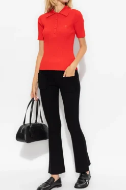 Courrèges RED Top with z logo