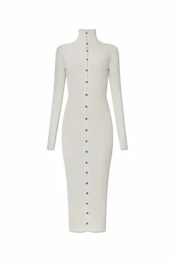 Courrèges WHITE Ribbed Dress