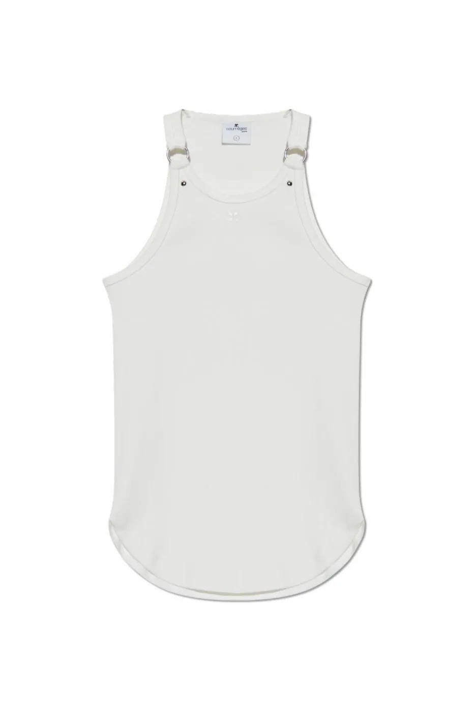 Courrèges WHITE Top with "Z" logo