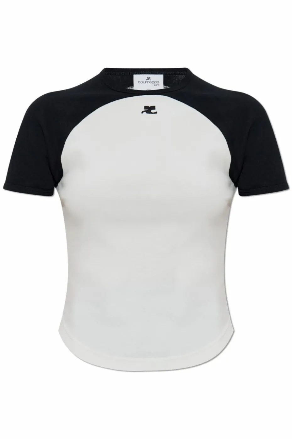 Courrèges WHITE T-shirt with logo