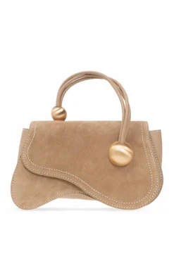 Cult Gaia beige ‘Kazia’ shoulder bag