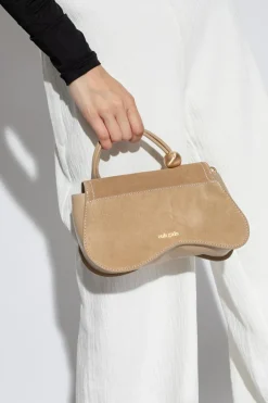 Cult Gaia beige ‘Kazia’ shoulder bag
