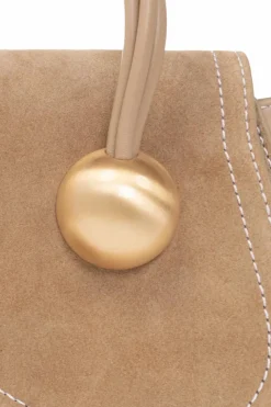 Cult Gaia beige ‘Kazia’ shoulder bag