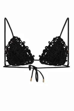 Cult Gaia BLACK Irina swimsuit top