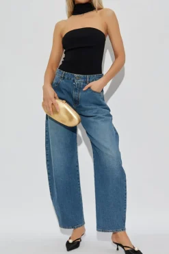 Cult Gaia BLACK Top 'Wali'