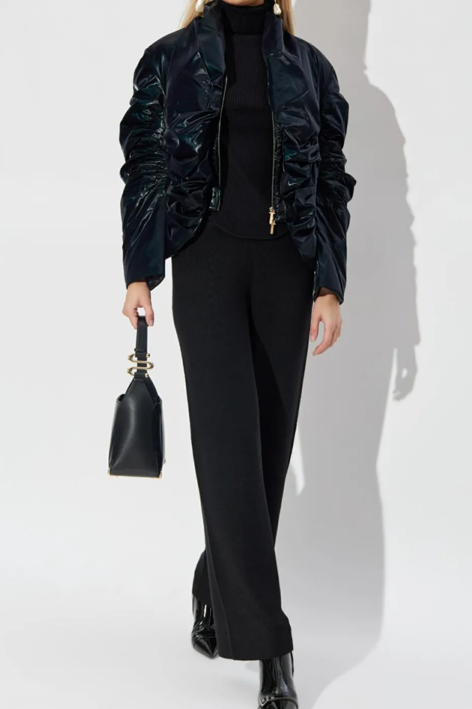 Cult Gaia BLACK Turtleneck ‘Belle’