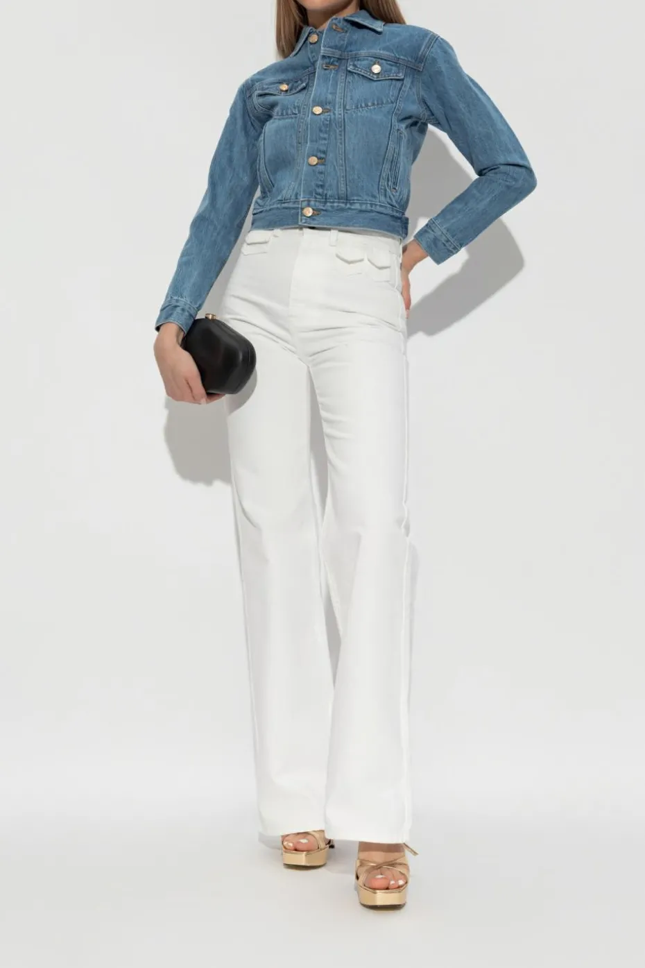 Cult Gaia BLUE Denim jacket Jamil