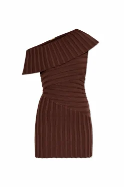 Cult Gaia BROWN Dress Oceane