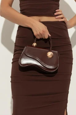 Cult Gaia BROWN Handbag