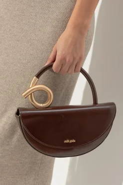 Cult Gaia BROWN Handbag Azariah