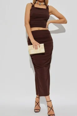 Cult Gaia BROWN Skirt "Dany"