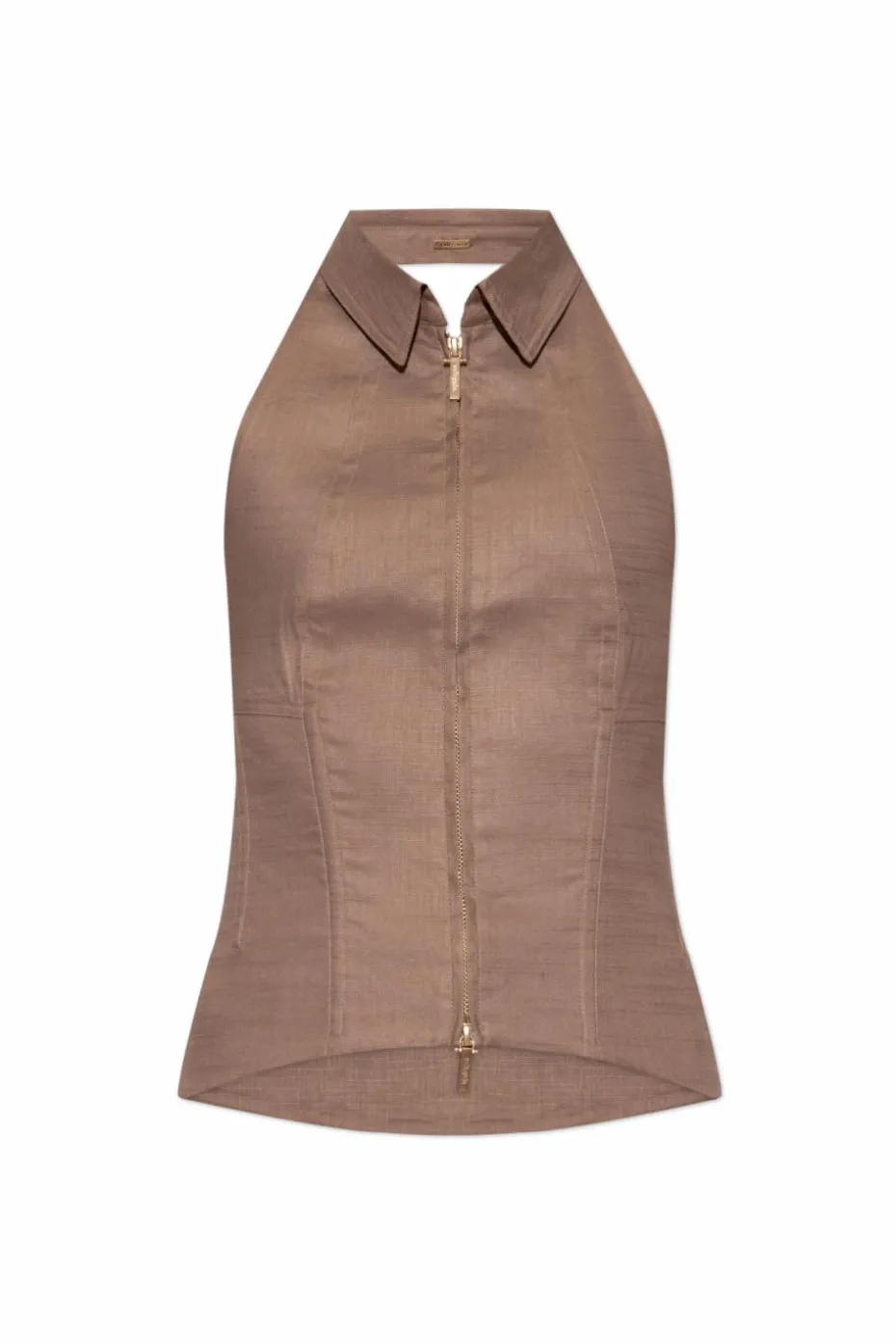 Cult Gaia BROWN Top "Jill"