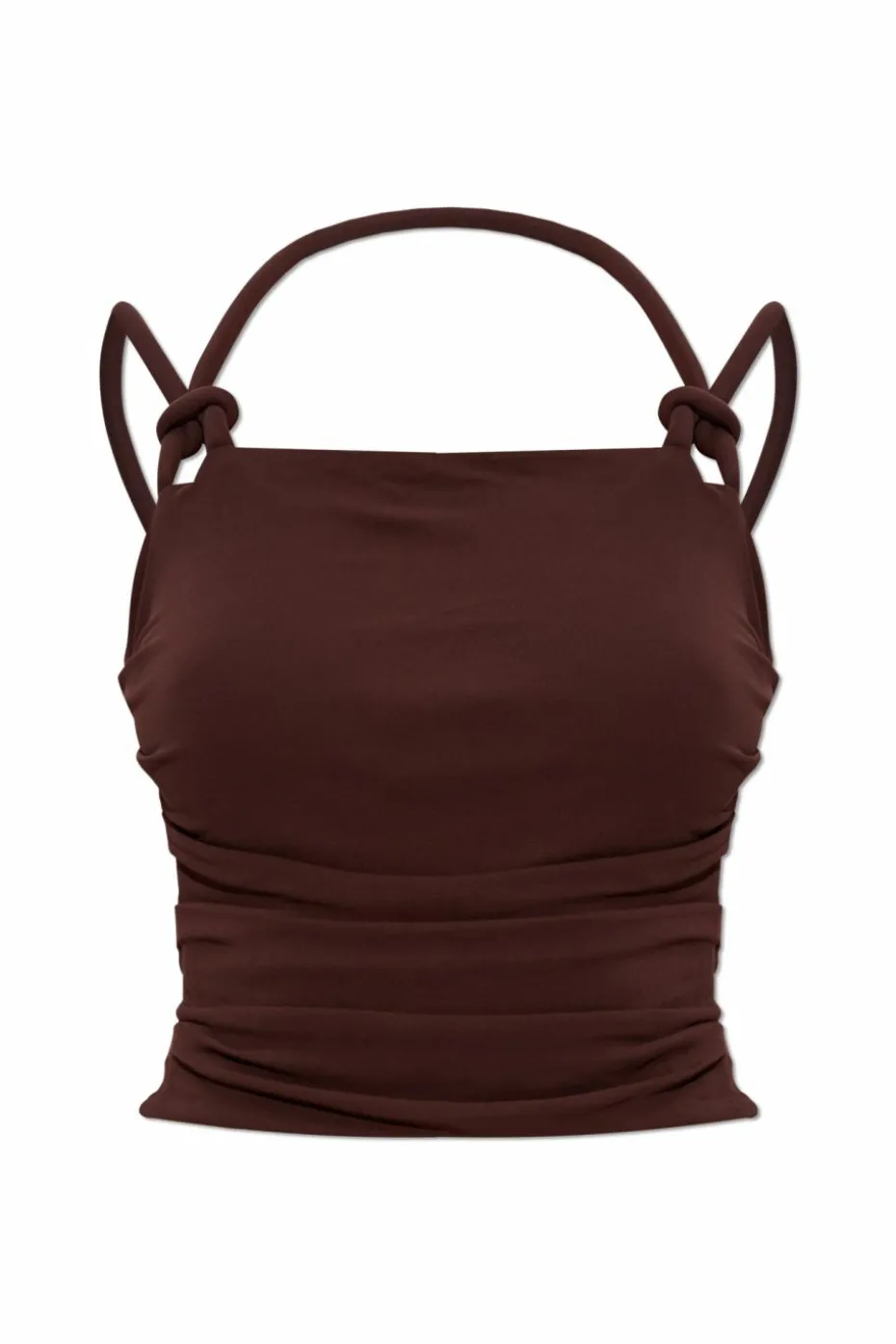Cult Gaia BROWN Top "Ren"