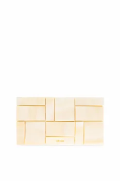 Cult Gaia cream Clutch "Galleria"