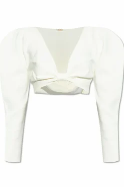 Cult Gaia cream Top Ellie