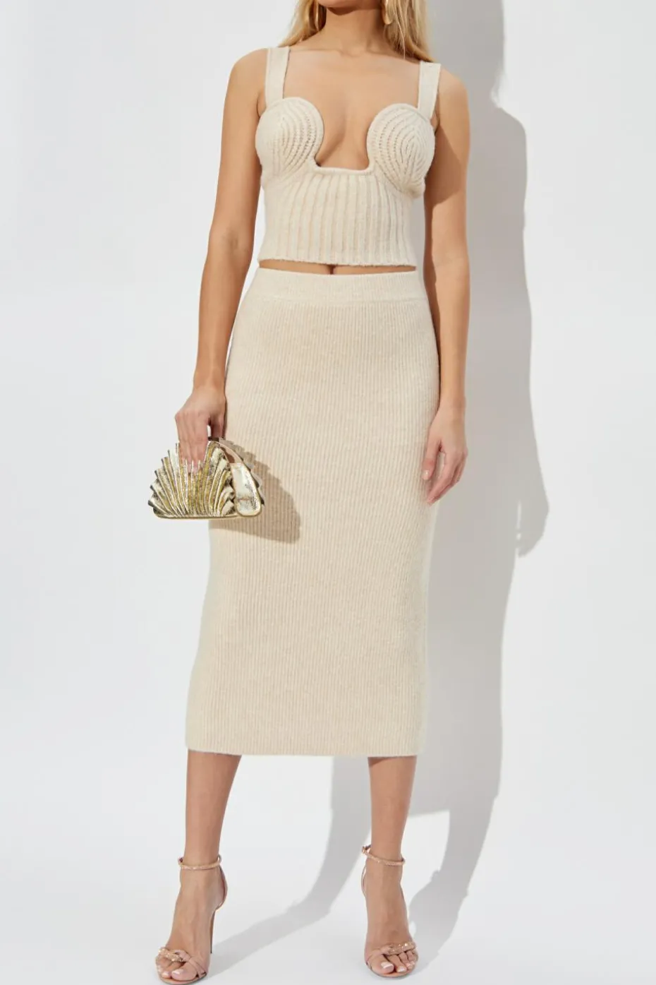 Cult Gaia cream Top Kensington