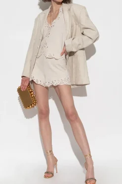 Cult Gaia cream Top `Nat`