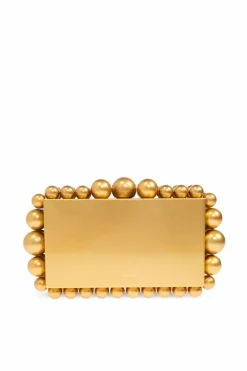 Cult Gaia GOLD Clutch "Eos"