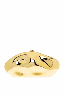 Cult Gaia GOLD Clutch "The Caldera"