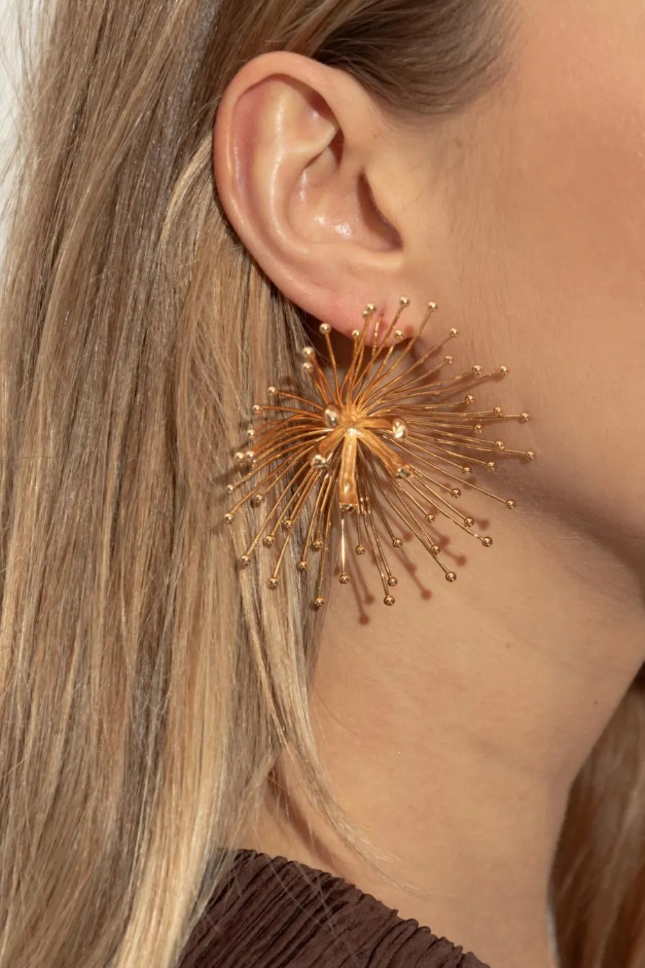 Cult Gaia GOLD Earrings Damita