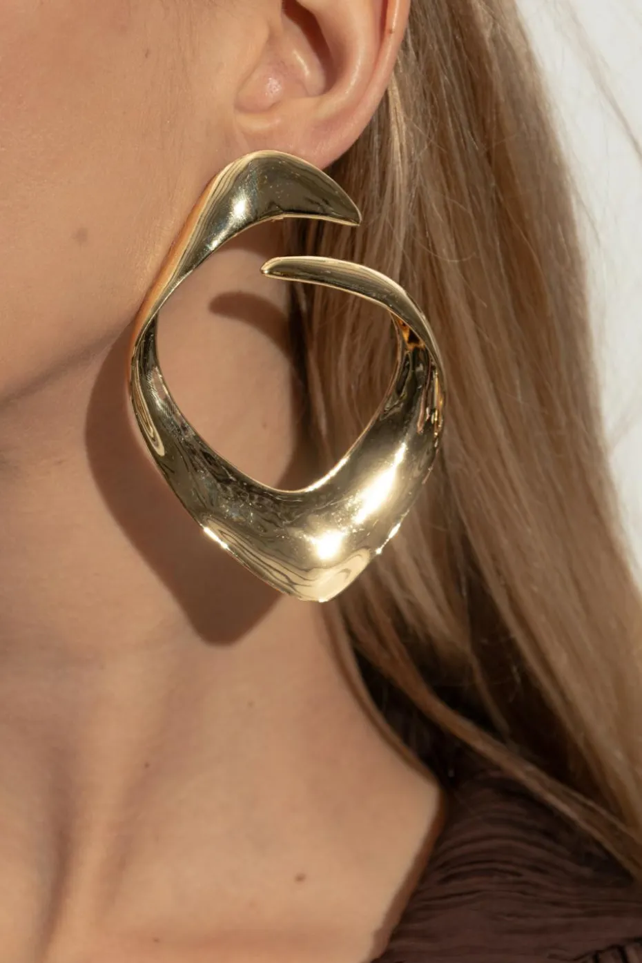 Cult Gaia GOLD Earrings Lola